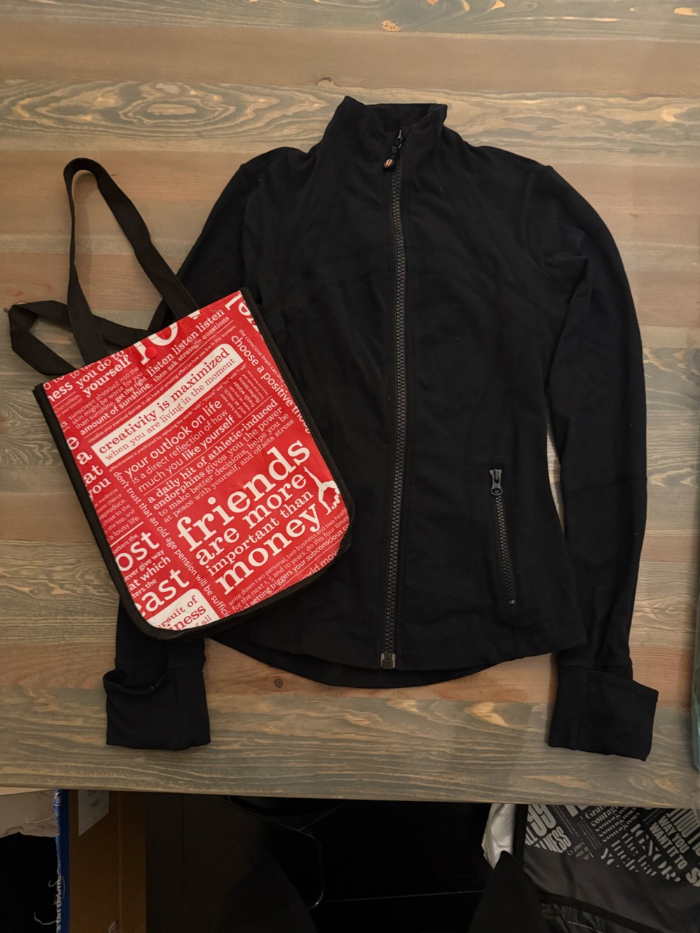 Lululemon define jacket black full zip